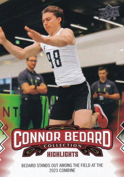 insert RC karta CONNOR BEDARD 23-24 Connor Bedard Coll. Highlights číslo 6